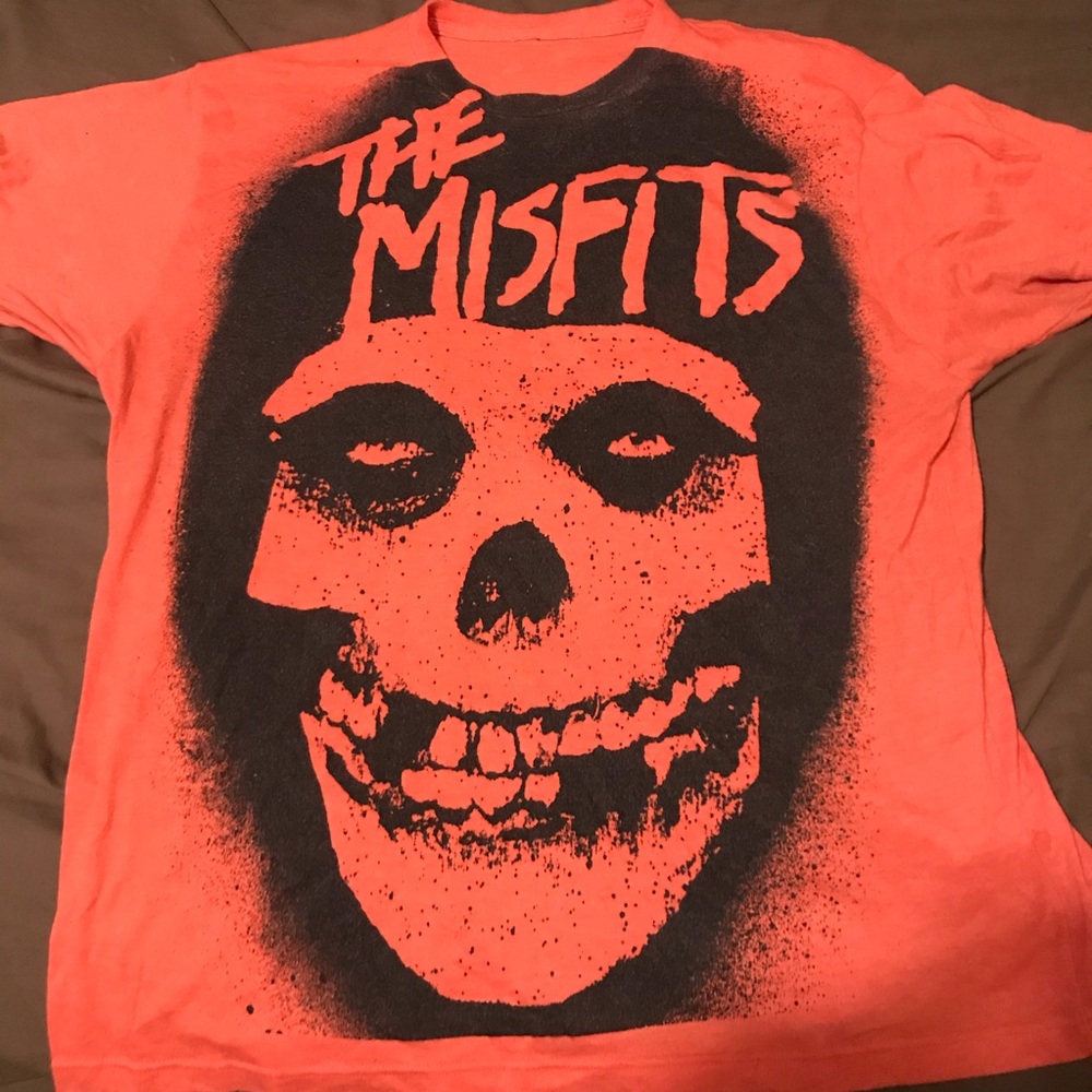 Vintage punk band misfits tee